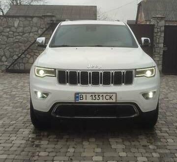 Джип Гранд Чероки 2017 в Чутове на Automoto.ua Белый Джип Гранд Чероки, объемом двигателя 3.6 л и пробегом 90 тыс. км за 31900 $, фото 1 на Automoto.ua