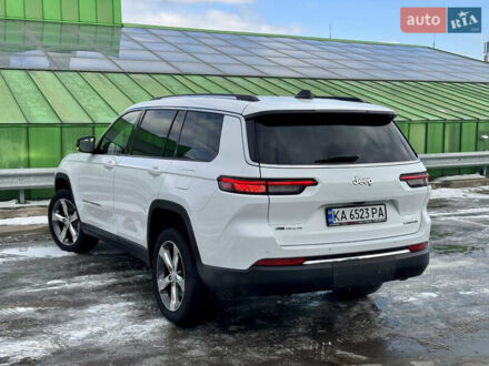 Джип Гранд Чероки 2022 в Киеве на Automoto.ua Белый Джип Гранд Чероки, объемом двигателя 3.6 л и пробегом 20 тыс. км за 51000 $, фото 1 на Automoto.ua