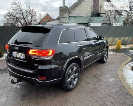 Черный Джип Гранд Чероки, объемом двигателя 3 л и пробегом 120 тыс. км за 12000 $, фото 2 на Automoto.ua