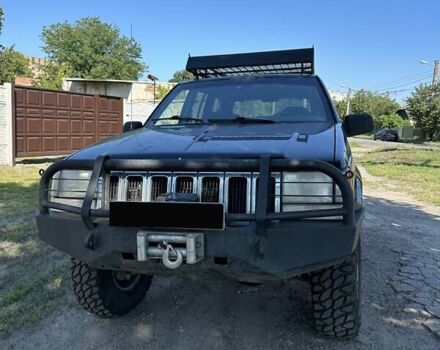 Черный Джип Гранд Чероки, объемом двигателя 3 л и пробегом 130 тыс. км за 7800 $, фото 2 на Automoto.ua