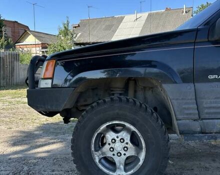 Черный Джип Гранд Чероки, объемом двигателя 3 л и пробегом 130 тыс. км за 7800 $, фото 1 на Automoto.ua