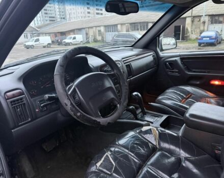 Черный Джип Гранд Чероки, объемом двигателя 2.5 л и пробегом 266 тыс. км за 3700 $, фото 6 на Automoto.ua