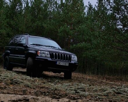 Черный Джип Гранд Чероки, объемом двигателя 2.7 л и пробегом 300 тыс. км за 5800 $, фото 1 на Automoto.ua