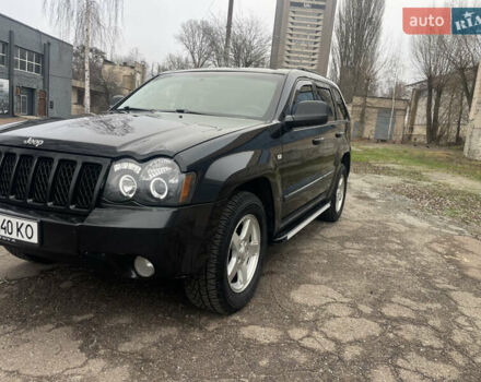 Черный Джип Гранд Чероки, объемом двигателя 3 л и пробегом 252 тыс. км за 9700 $, фото 2 на Automoto.ua