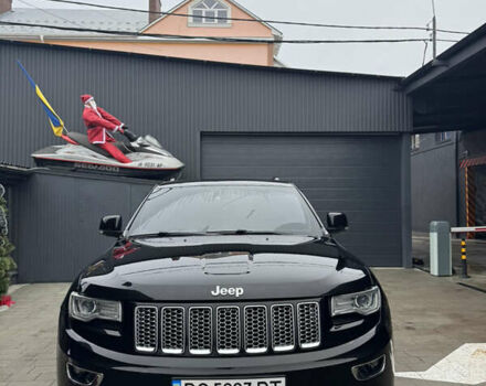 Черный Джип Гранд Чероки, объемом двигателя 2.99 л и пробегом 230 тыс. км за 22500 $, фото 5 на Automoto.ua