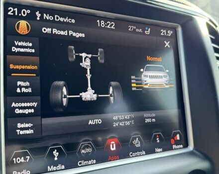 Чорний Джип Grand Cherokee, об'ємом двигуна 3.6 л та пробігом 89 тис. км за 28300 $, фото 12 на Automoto.ua