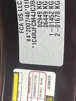 Чорний Джип Grand Cherokee, об'ємом двигуна 3 л та пробігом 100 тис. км за 29999 $, фото 71 на Automoto.ua