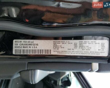 Чорний Джип Grand Cherokee, об'ємом двигуна 3.6 л та пробігом 106 тис. км за 18500 $, фото 12 на Automoto.ua