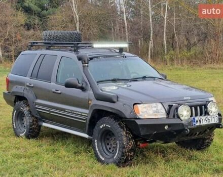 Черный Джип Гранд Чероки, объемом двигателя 2.7 л и пробегом 275 тыс. км за 3750 $, фото 1 на Automoto.ua