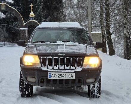 Черный Джип Гранд Чероки, объемом двигателя 2.69 л и пробегом 320 тыс. км за 7300 $, фото 1 на Automoto.ua