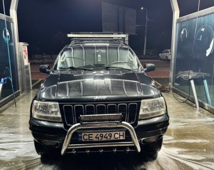 Черный Джип Гранд Чероки, объемом двигателя 2.7 л и пробегом 362 тыс. км за 4200 $, фото 1 на Automoto.ua