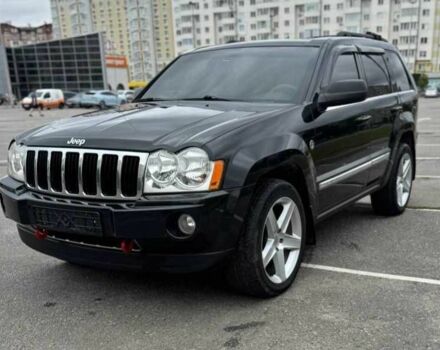Черный Джип Гранд Чероки, объемом двигателя 5.7 л и пробегом 194 тыс. км за 10800 $, фото 1 на Automoto.ua