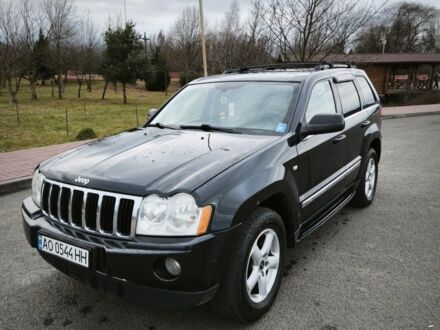 Черный Джип Гранд Чероки, объемом двигателя 3 л и пробегом 220 тыс. км за 10000 $, фото 1 на Automoto.ua
