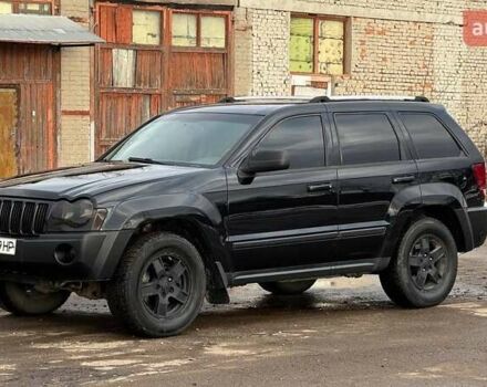 Черный Джип Гранд Чероки, объемом двигателя 3.7 л и пробегом 220 тыс. км за 8700 $, фото 1 на Automoto.ua