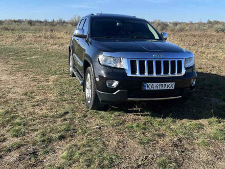 Черный Джип Гранд Чероки, объемом двигателя 2.99 л и пробегом 120 тыс. км за 22500 $, фото 1 на Automoto.ua