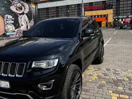 Черный Джип Гранд Чероки, объемом двигателя 2.99 л и пробегом 220 тыс. км за 15000 $, фото 1 на Automoto.ua