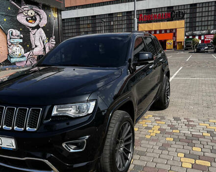 Черный Джип Гранд Чероки, объемом двигателя 2.99 л и пробегом 220 тыс. км за 15000 $, фото 1 на Automoto.ua