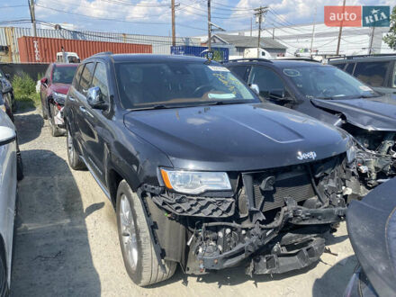 Черный Джип Гранд Чероки, объемом двигателя 2.99 л и пробегом 166 тыс. км за 18700 $, фото 1 на Automoto.ua