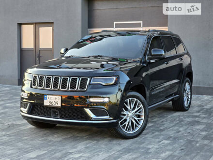 Джип Grand Cherokee 2018 у Луцьку на Automoto.ua Чорний Джип Grand Cherokee, об'ємом двигуна 3.6 л та пробігом 91 тис. км за 33500 $, фото 1 на Automoto.ua