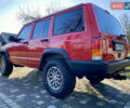 Красный Джип Гранд Чероки, объемом двигателя 4 л и пробегом 193 тыс. км за 7500 $, фото 2 на Automoto.ua