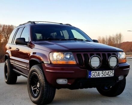 Красный Джип Гранд Чероки, объемом двигателя 3 л и пробегом 210 тыс. км за 2750 $, фото 2 на Automoto.ua