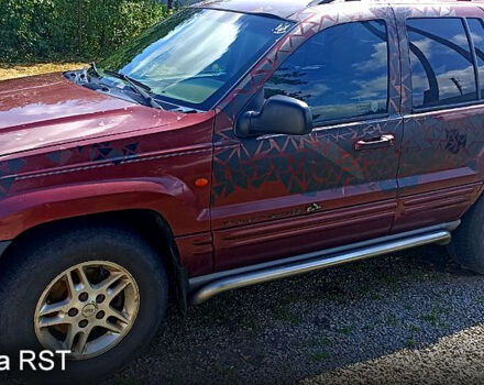 Червоний Джип Grand Cherokee, об'ємом двигуна 4.7 л та пробігом 330 тис. км за 4200 $, фото 3 на Automoto.ua