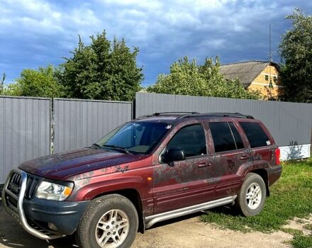 Червоний Джип Grand Cherokee, об'ємом двигуна 4.7 л та пробігом 330 тис. км за 3500 $, фото 1 на Automoto.ua