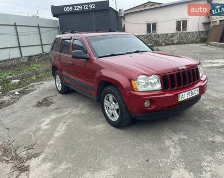Червоний Джип Grand Cherokee, об'ємом двигуна 3.7 л та пробігом 332 тис. км за 6500 $, фото 1 на Automoto.ua