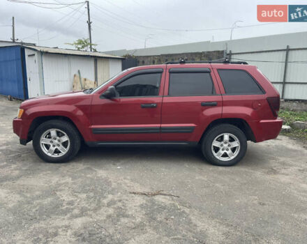 Красный Джип Гранд Чероки, объемом двигателя 3.7 л и пробегом 332 тыс. км за 6700 $, фото 2 на Automoto.ua