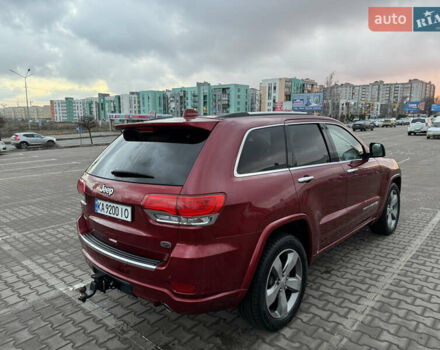 Червоний Джип Grand Cherokee, об'ємом двигуна 3.6 л та пробігом 100 тис. км за 20500 $, фото 7 на Automoto.ua
