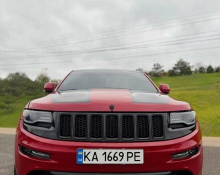Красный Джип Гранд Чероки, объемом двигателя 6.4 л и пробегом 177 тыс. км за 31900 $, фото 4 на Automoto.ua