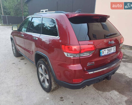 Красный Джип Гранд Чероки, объемом двигателя 2.99 л и пробегом 155 тыс. км за 18500 $, фото 3 на Automoto.ua