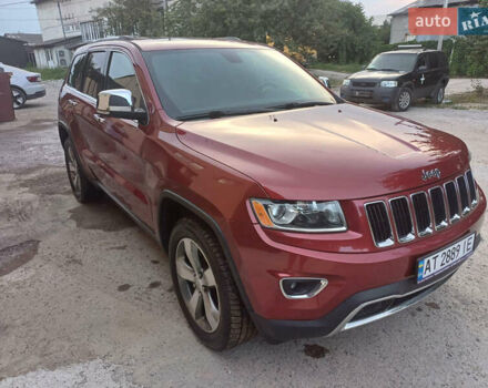Красный Джип Гранд Чероки, объемом двигателя 2.99 л и пробегом 155 тыс. км за 18500 $, фото 1 на Automoto.ua