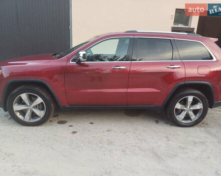Красный Джип Гранд Чероки, объемом двигателя 2.99 л и пробегом 155 тыс. км за 18500 $, фото 4 на Automoto.ua