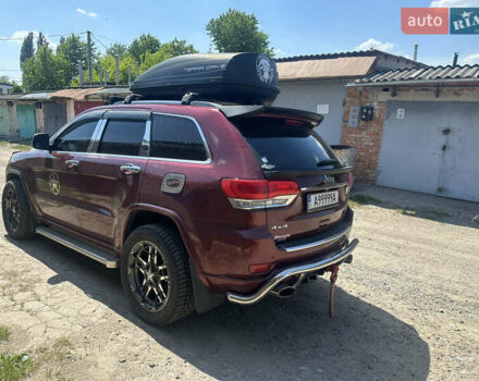 Красный Джип Гранд Чероки, объемом двигателя 3.6 л и пробегом 182 тыс. км за 25500 $, фото 3 на Automoto.ua