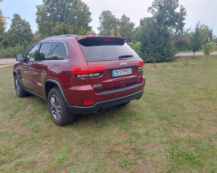 Красный Джип Гранд Чероки, объемом двигателя 3 л и пробегом 177 тыс. км за 28500 $, фото 3 на Automoto.ua