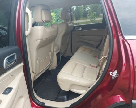 Красный Джип Гранд Чероки, объемом двигателя 3 л и пробегом 177 тыс. км за 28500 $, фото 6 на Automoto.ua