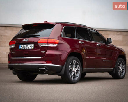Красный Джип Гранд Чероки, объемом двигателя 3.6 л и пробегом 55 тыс. км за 28900 $, фото 2 на Automoto.ua
