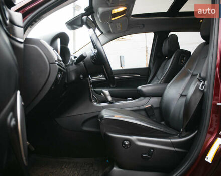 Красный Джип Гранд Чероки, объемом двигателя 3.6 л и пробегом 55 тыс. км за 28900 $, фото 10 на Automoto.ua