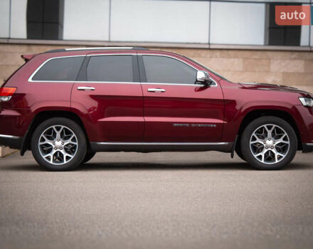 Красный Джип Гранд Чероки, объемом двигателя 3.6 л и пробегом 55 тыс. км за 28900 $, фото 1 на Automoto.ua