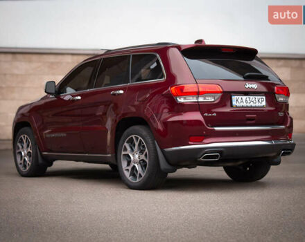Красный Джип Гранд Чероки, объемом двигателя 3.6 л и пробегом 55 тыс. км за 28900 $, фото 4 на Automoto.ua