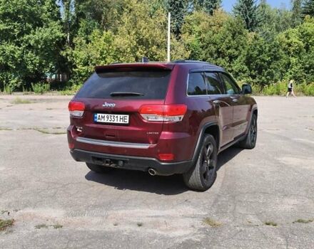 Джип Гранд Чероки 2018 в Житомире на Automoto.ua Красный Джип Гранд Чероки, объемом двигателя 3.6 л и пробегом 112 тыс. км за 23000 $, фото 3 на Automoto.ua