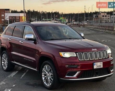 Червоний Джип Grand Cherokee, об'ємом двигуна 3.6 л та пробігом 87 тис. км за 29499 $, фото 4 на Automoto.ua