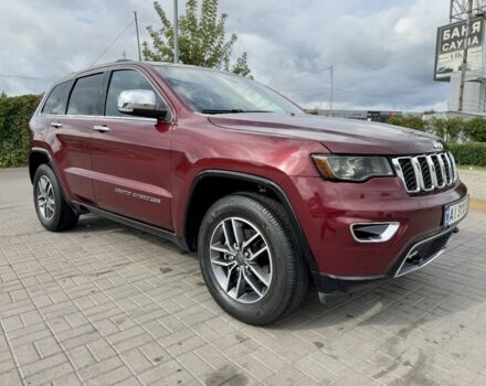 Червоний Джип Grand Cherokee, об'ємом двигуна 3.6 л та пробігом 55 тис. км за 20900 $, фото 1 на Automoto.ua
