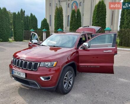 Красный Джип Гранд Чероки, объемом двигателя 3.6 л и пробегом 115 тыс. км за 27500 $, фото 6 на Automoto.ua