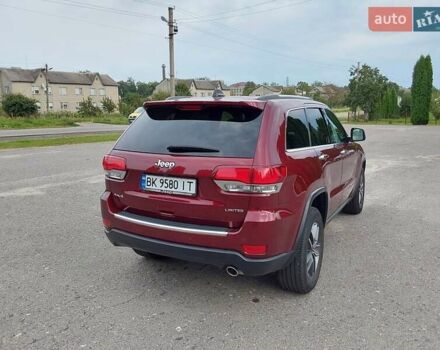 Красный Джип Гранд Чероки, объемом двигателя 3.6 л и пробегом 115 тыс. км за 27500 $, фото 9 на Automoto.ua