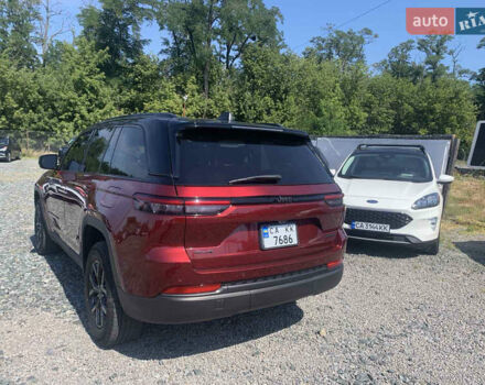 Красный Джип Гранд Чероки, объемом двигателя 3.6 л и пробегом 73 тыс. км за 41500 $, фото 1 на Automoto.ua