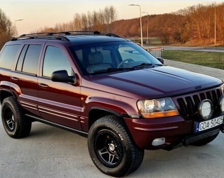 Красный Джип Гранд Чероки, объемом двигателя 3 л и пробегом 210 тыс. км за 2750 $, фото 1 на Automoto.ua