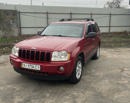 Червоний Джип Grand Cherokee, об'ємом двигуна 3.7 л та пробігом 332 тис. км за 6500 $, фото 1 на Automoto.ua