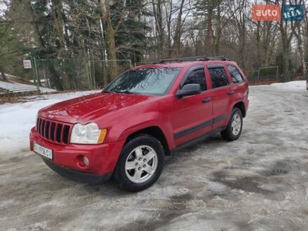 Червоний Джип Grand Cherokee, об'ємом двигуна 3.7 л та пробігом 334 тис. км за 7200 $, фото 1 на Automoto.ua